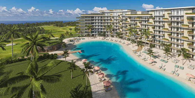 Render del proyecto Bonita Beach en Cap Cana